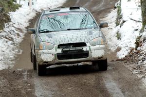 Dan Shirley / Nate Lybarger Subaru Impreza Outback Sport on SS11, Old State-Huff II.