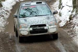 Dan Shirley / Nate Lybarger Subaru Impreza Outback Sport on SS11, Old State-Huff II.