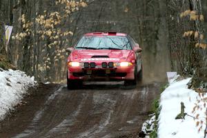 Rob Dupree / Zack Goldstein Mitsubishi Eclipse GSX on SS11, Old State-Huff II.