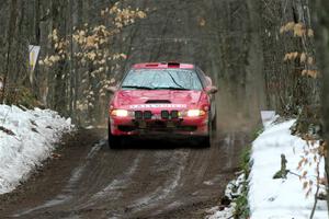 Rob Dupree / Zack Goldstein Mitsubishi Eclipse GSX on SS11, Old State-Huff II.