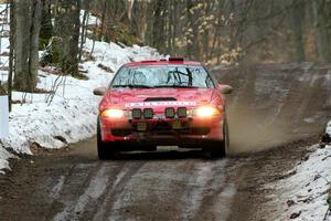 Rob Dupree / Zack Goldstein Mitsubishi Eclipse GSX on SS11, Old State-Huff II.