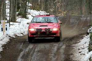 Rob Dupree / Zack Goldstein Mitsubishi Eclipse GSX on SS11, Old State-Huff II.