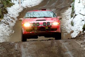 Rob Dupree / Zack Goldstein Mitsubishi Eclipse GSX on SS11, Old State-Huff II.