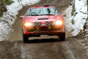 Rob Dupree / Zack Goldstein Mitsubishi Eclipse GSX on SS11, Old State-Huff II.