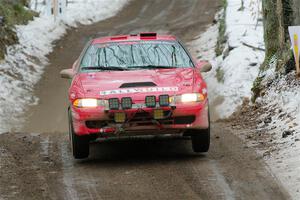 Rob Dupree / Zack Goldstein Mitsubishi Eclipse GSX on SS11, Old State-Huff II.