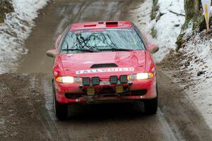 Rob Dupree / Zack Goldstein Mitsubishi Eclipse GSX on SS11, Old State-Huff II.