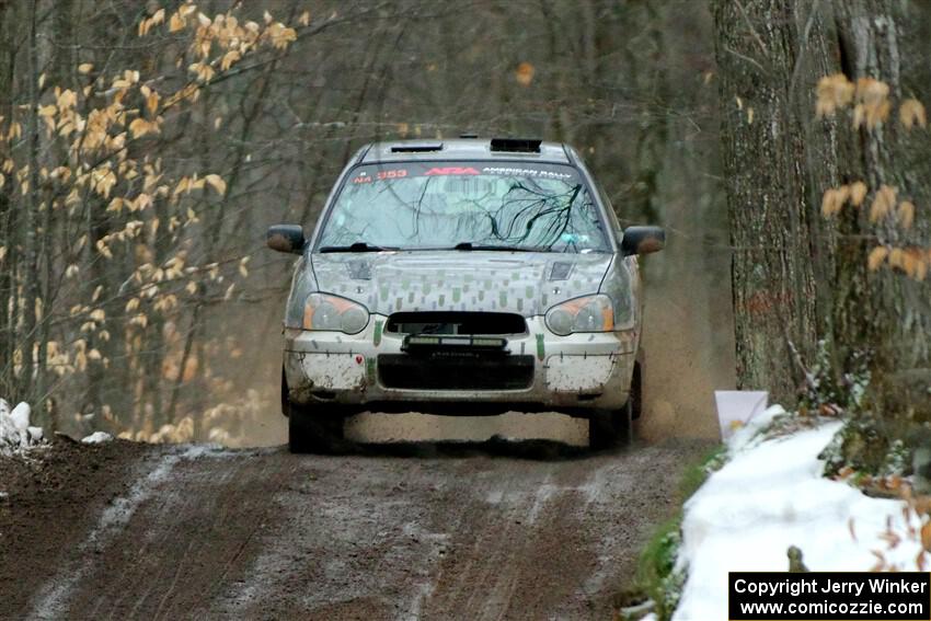 Dan Shirley / Nate Lybarger Subaru Impreza Outback Sport on SS11, Old State-Huff II.