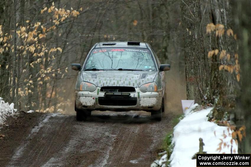 Dan Shirley / Nate Lybarger Subaru Impreza Outback Sport on SS11, Old State-Huff II.