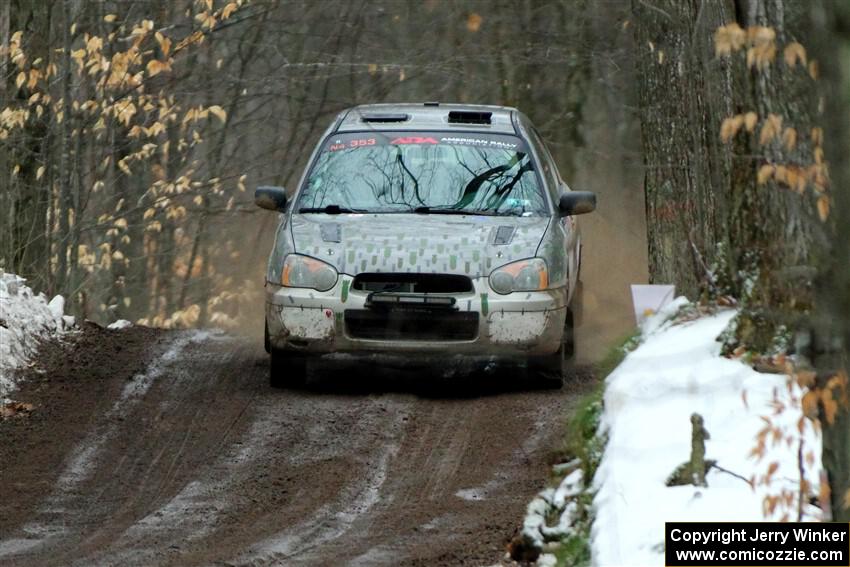 Dan Shirley / Nate Lybarger Subaru Impreza Outback Sport on SS11, Old State-Huff II.