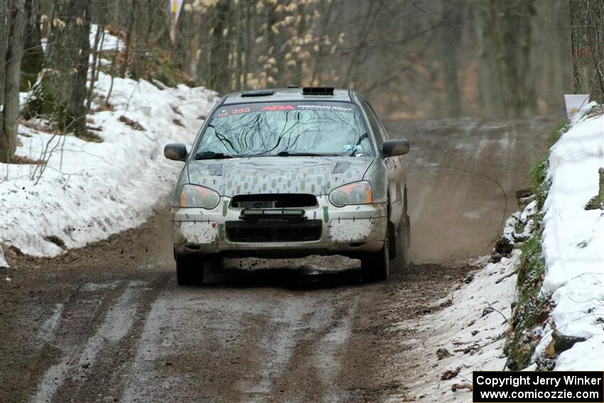 Dan Shirley / Nate Lybarger Subaru Impreza Outback Sport on SS11, Old State-Huff II.