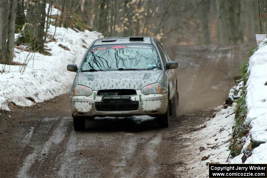 Dan Shirley / Nate Lybarger Subaru Impreza Outback Sport on SS11, Old State-Huff II.