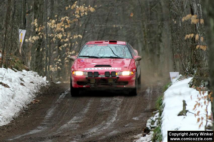 Rob Dupree / Zack Goldstein Mitsubishi Eclipse GSX on SS11, Old State-Huff II.