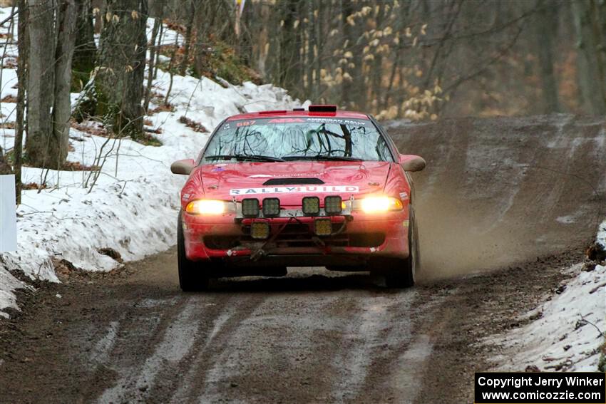 Rob Dupree / Zack Goldstein Mitsubishi Eclipse GSX on SS11, Old State-Huff II.