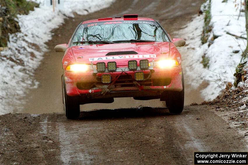 Rob Dupree / Zack Goldstein Mitsubishi Eclipse GSX on SS11, Old State-Huff II.