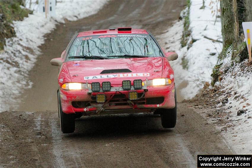 Rob Dupree / Zack Goldstein Mitsubishi Eclipse GSX on SS11, Old State-Huff II.