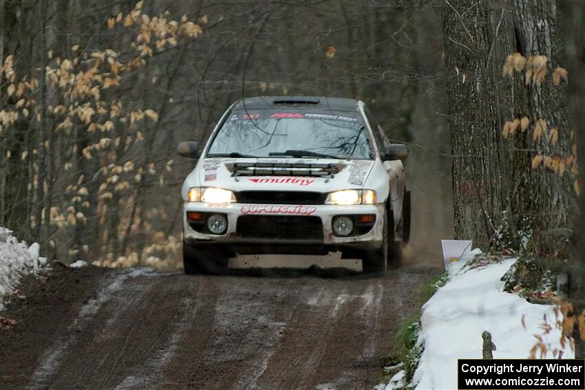 Andy Didorosi / Stefan Trajkov Subaru Impreza on SS11, Old State-Huff II.