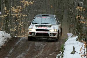 Andy Didorosi / Stefan Trajkov Subaru Impreza on SS11, Old State-Huff II.