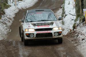 Andy Didorosi / Stefan Trajkov Subaru Impreza on SS11, Old State-Huff II.