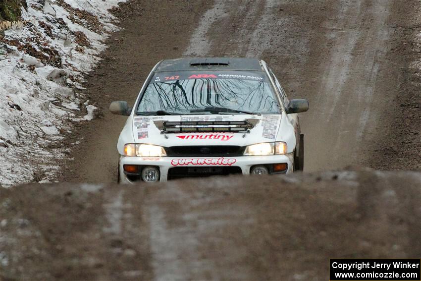 Andy Didorosi / Stefan Trajkov Subaru Impreza on SS11, Old State-Huff II.