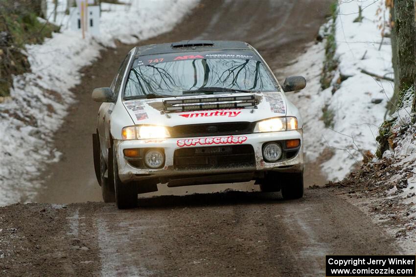 Andy Didorosi / Stefan Trajkov Subaru Impreza on SS11, Old State-Huff II.