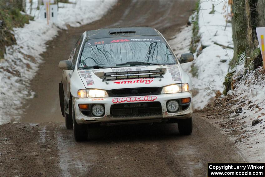 Andy Didorosi / Stefan Trajkov Subaru Impreza on SS11, Old State-Huff II.