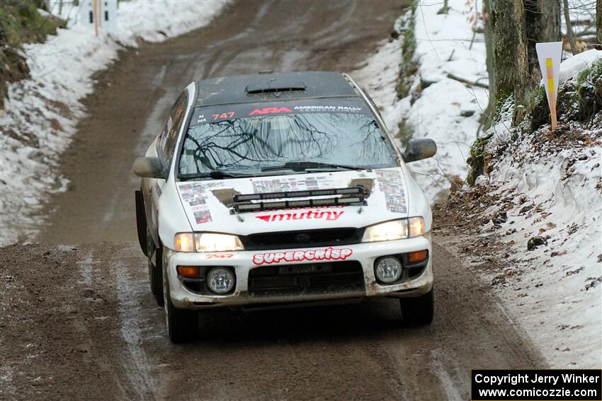 Andy Didorosi / Stefan Trajkov Subaru Impreza on SS11, Old State-Huff II.