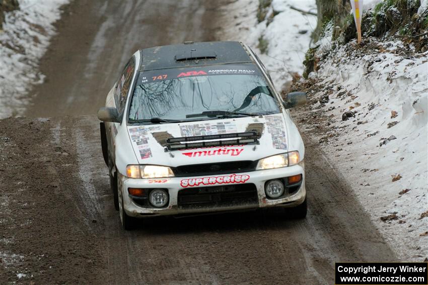 Andy Didorosi / Stefan Trajkov Subaru Impreza on SS11, Old State-Huff II.