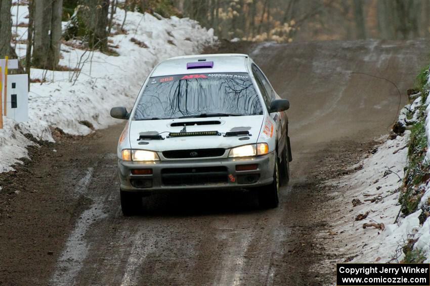 Camden Sheridan / Jeremy Frey Subaru Impreza Outback Sport on SS11, Old State-Huff II.