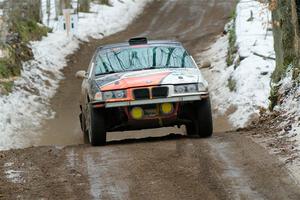 Mike Cessna / Jamie Lambert BMW M3 on SS11, Old State-Huff II.