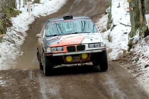 Mike Cessna / Jamie Lambert BMW M3 on SS11, Old State-Huff II.