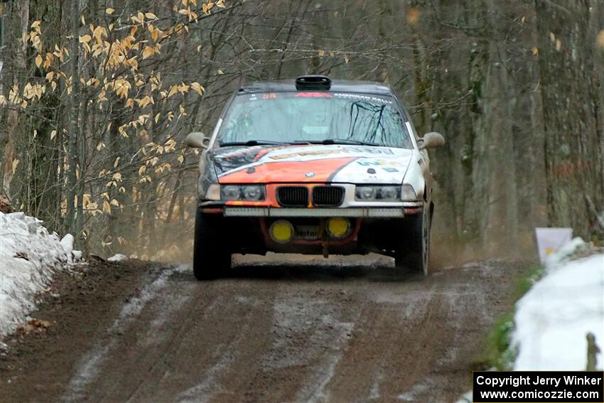 Mike Cessna / Jamie Lambert BMW M3 on SS11, Old State-Huff II.