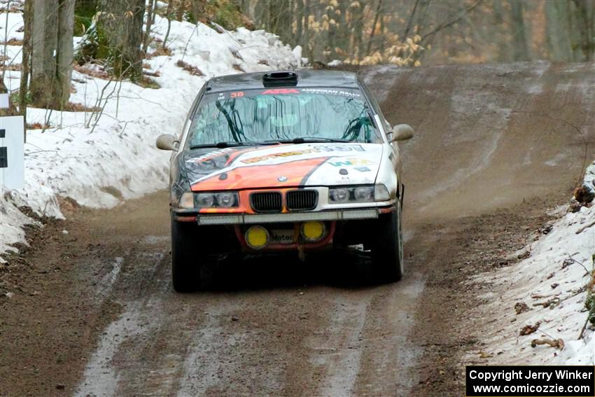 Mike Cessna / Jamie Lambert BMW M3 on SS11, Old State-Huff II.