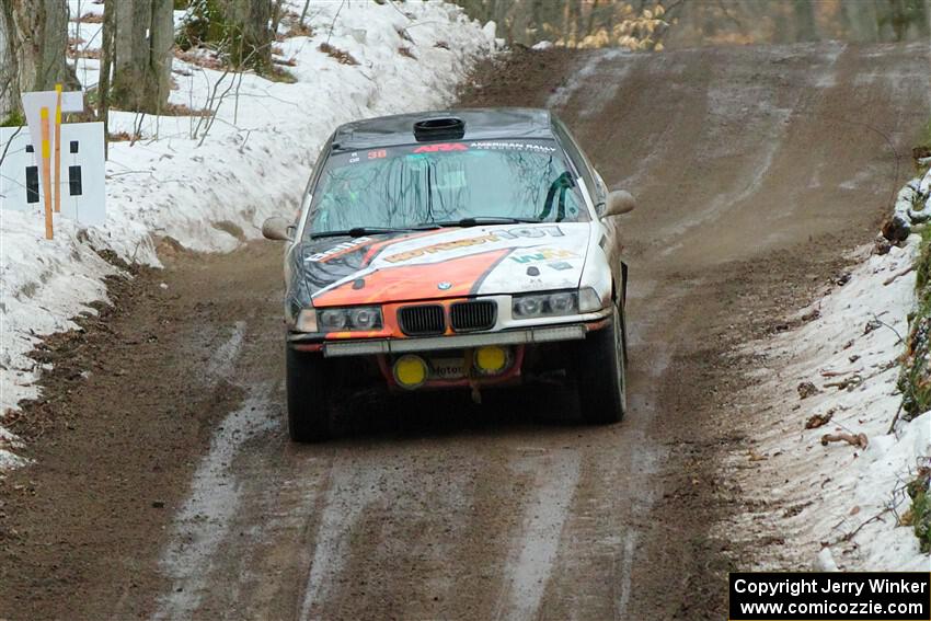 Mike Cessna / Jamie Lambert BMW M3 on SS11, Old State-Huff II.