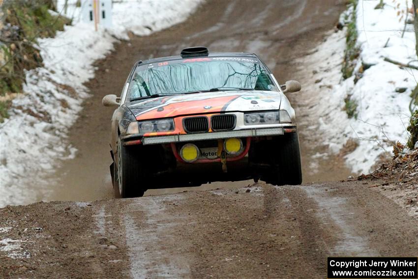 Mike Cessna / Jamie Lambert BMW M3 on SS11, Old State-Huff II.