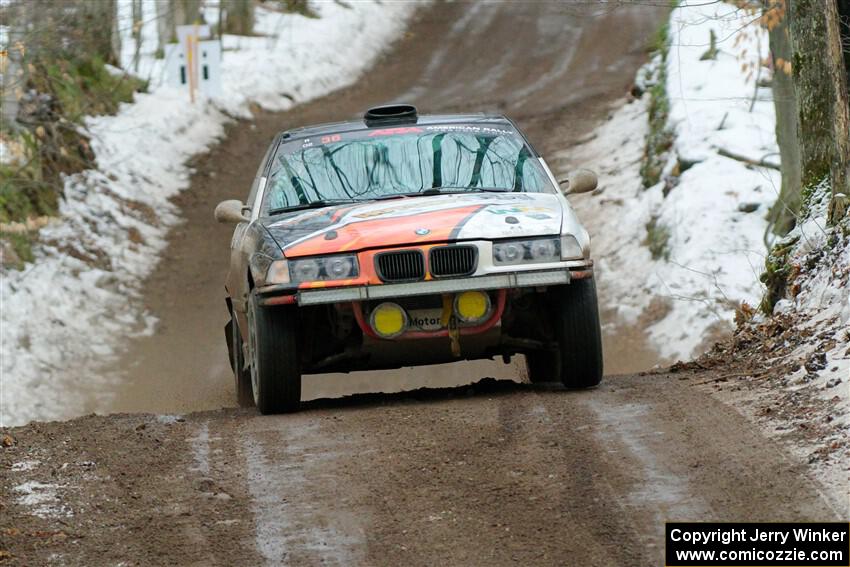 Mike Cessna / Jamie Lambert BMW M3 on SS11, Old State-Huff II.