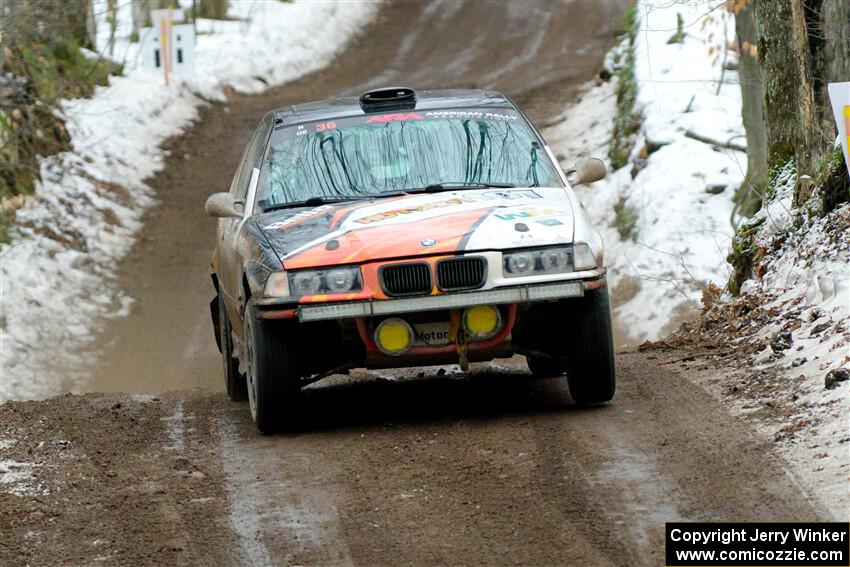 Mike Cessna / Jamie Lambert BMW M3 on SS11, Old State-Huff II.