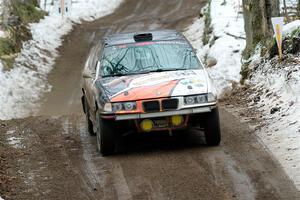 Mike Cessna / Jamie Lambert BMW M3 on SS11, Old State-Huff II.