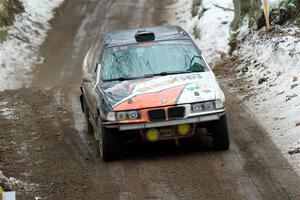 Mike Cessna / Jamie Lambert BMW M3 on SS11, Old State-Huff II.