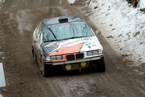 Mike Cessna / Jamie Lambert BMW M3 on SS11, Old State-Huff II.