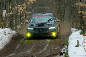 John Sharps / Weston Davis Acura Integra on SS11, Old State-Huff II.