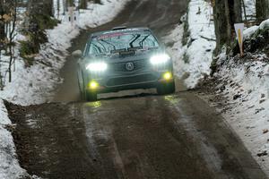 John Sharps / Weston Davis Acura Integra on SS11, Old State-Huff II.