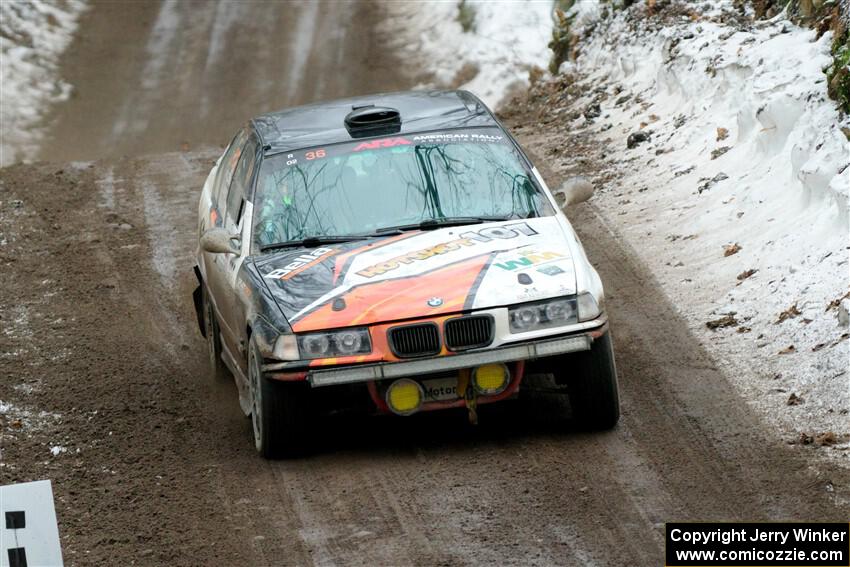 Mike Cessna / Jamie Lambert BMW M3 on SS11, Old State-Huff II.