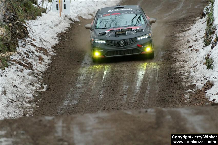 John Sharps / Weston Davis Acura Integra on SS11, Old State-Huff II.