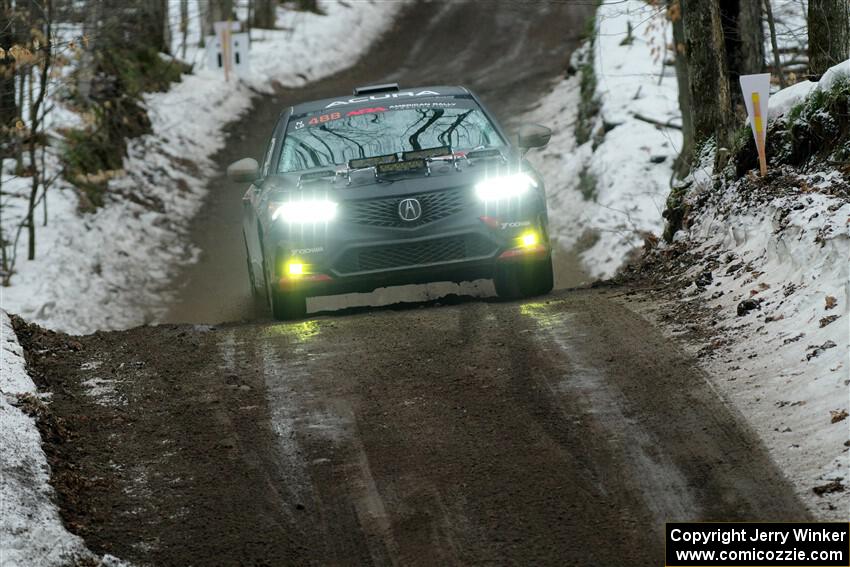 John Sharps / Weston Davis Acura Integra on SS11, Old State-Huff II.