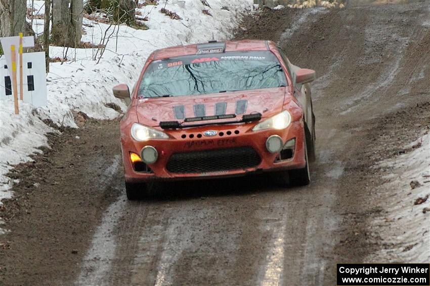 Chris Nonack / Sara Nonack Subaru BRZ on SS11, Old State-Huff II.