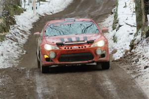 Chris Nonack / Sara Nonack Subaru BRZ on SS11, Old State-Huff II.