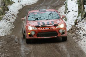 Chris Nonack / Sara Nonack Subaru BRZ on SS11, Old State-Huff II.