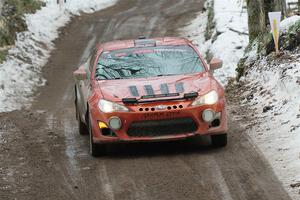 Chris Nonack / Sara Nonack Subaru BRZ on SS11, Old State-Huff II.