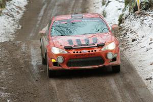 Chris Nonack / Sara Nonack Subaru BRZ on SS11, Old State-Huff II.