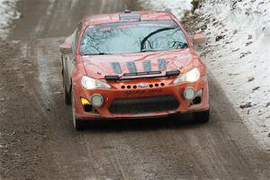 Chris Nonack / Sara Nonack Subaru BRZ on SS11, Old State-Huff II.